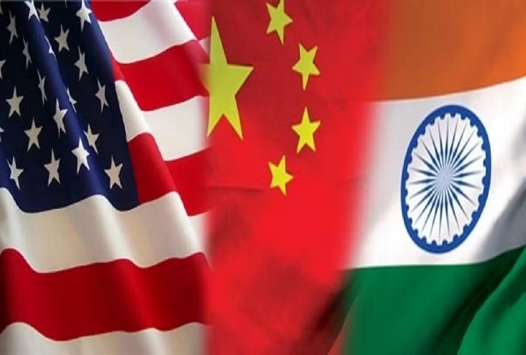 भारत-चीन-अमेरिका (सांकेतिक तस्वीर)।