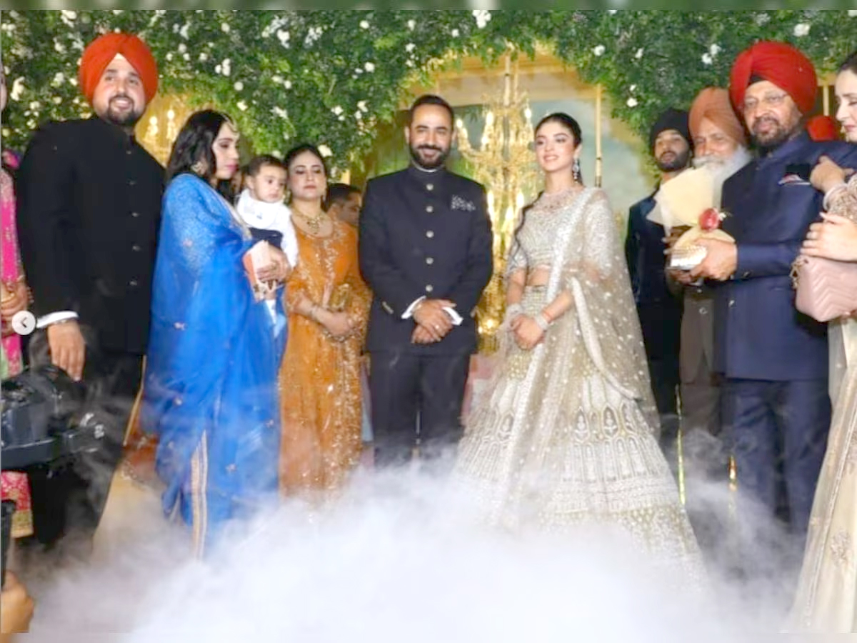 एक दूजे के हुए मेरठ की डॉ. गुरवीन कौर और पंजाब के मंत्री गुरमीत सिंह मीत हेयर, देखें खूबसूरत तस्वीरें 6 06 3
