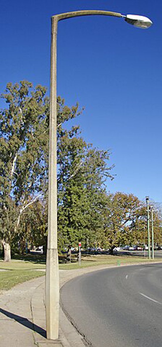 Street lamp post