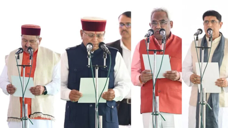 Uttarakhand News: धामी मंत्रिमंडल में पांच नए चेहरे, खजान दास और भरत सिंह चौधरी समेत मंत्रियों ने ली शपथ